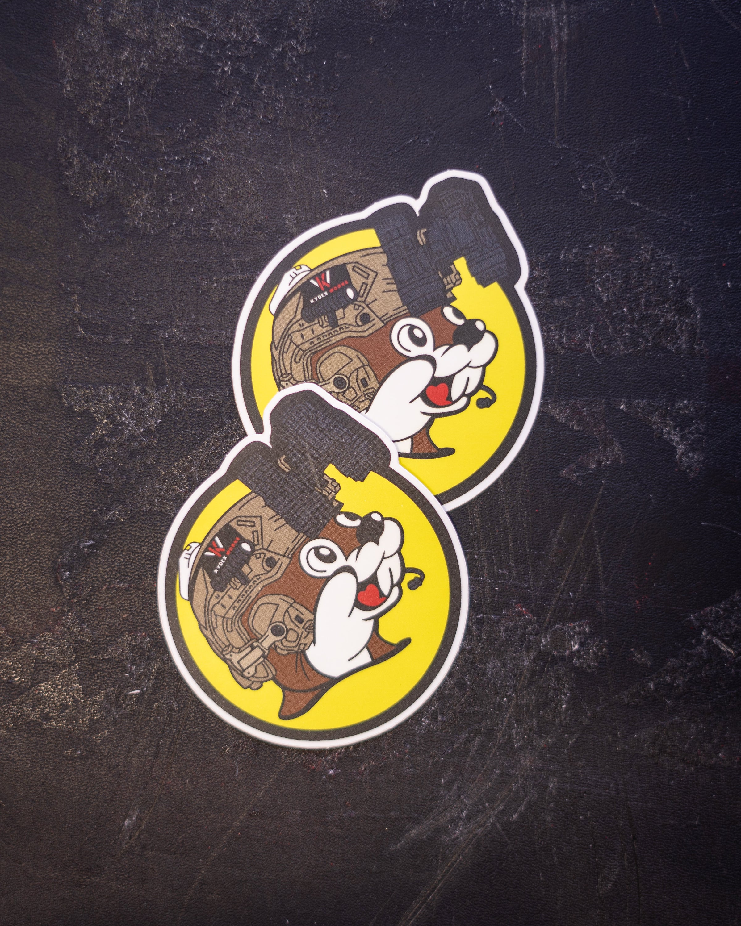 Tactical Beaver Sticker | Choose 2.5